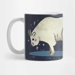 Goat Painting Hand Drawn Mug